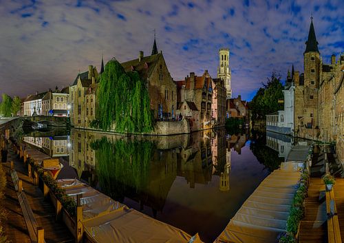 Bruges by night by This is Belgium