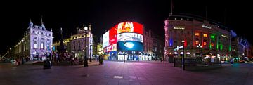 Panorama Piccadilly Circus in London