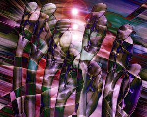 Abstract, bloemknoppen.