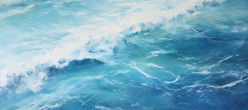 Meer der Bewegung | Abstraktes Meer