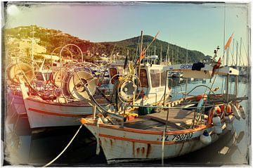 Barques de pêche sur Martine Affre Eisenlohr