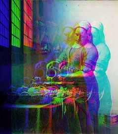 Das Milchmädchen - RGB-Farbe