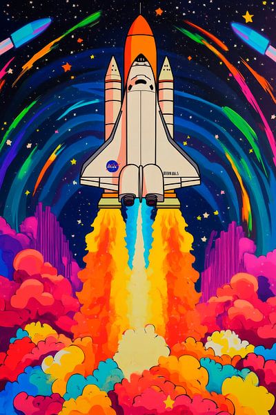 Raumfahrt Abenteuer von Poster Art Shop