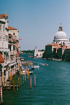 Vanaf Ponte dell'Accademia, Venetië van Dalmuro