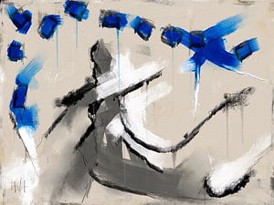 Whispers in blue.