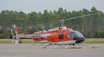 Bell TH-57C Sea Ranger trainingshelikopter. van Jaap van den Berg