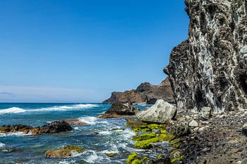 Bucht von San Jose am Mittelmeer, Almeria, Südspanien