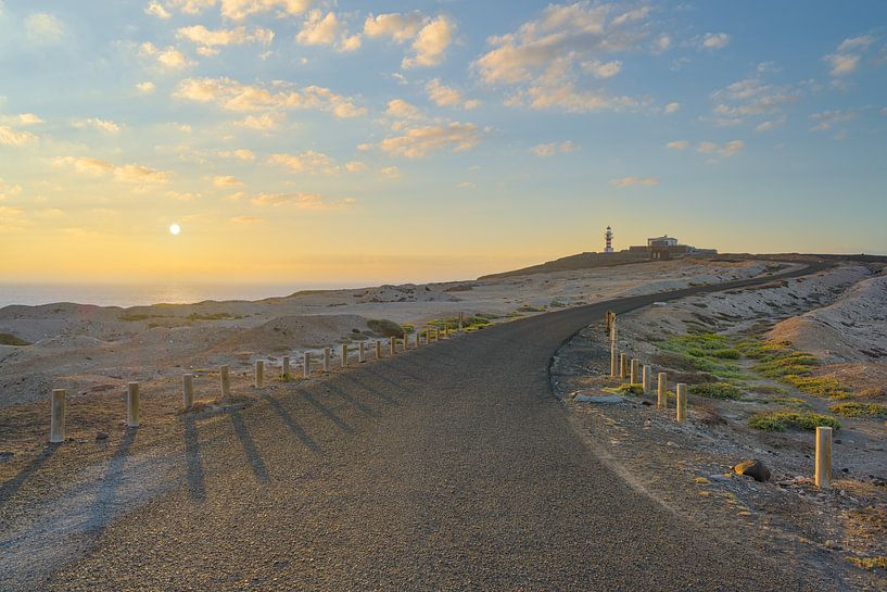 Straße zum Faro de Arinaga auf Gran Canaria von Michael Valjak