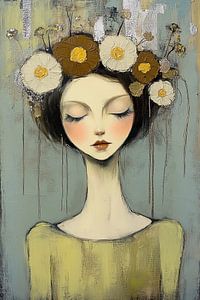 Blumen Frau | Silent Floral Grace
