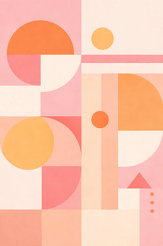 Roze Zoncompositie