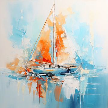 Segelschiff von Wunderbare Kunst