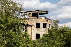 Lost Place Alter Flugplatz Rangsdorf - Flugkontrolltower auf der alten Einfliegerhalle