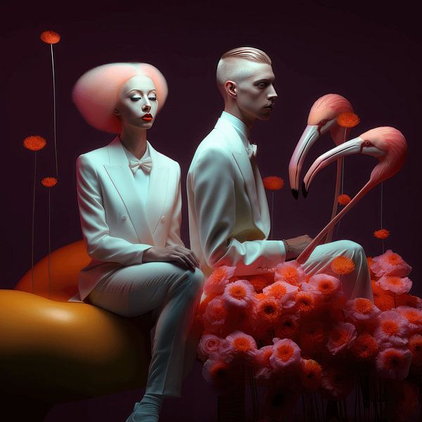 Life with flamingo's van Ton Kuijpers