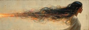 Woman Star Tribune | Cosmic Tresses Whispers