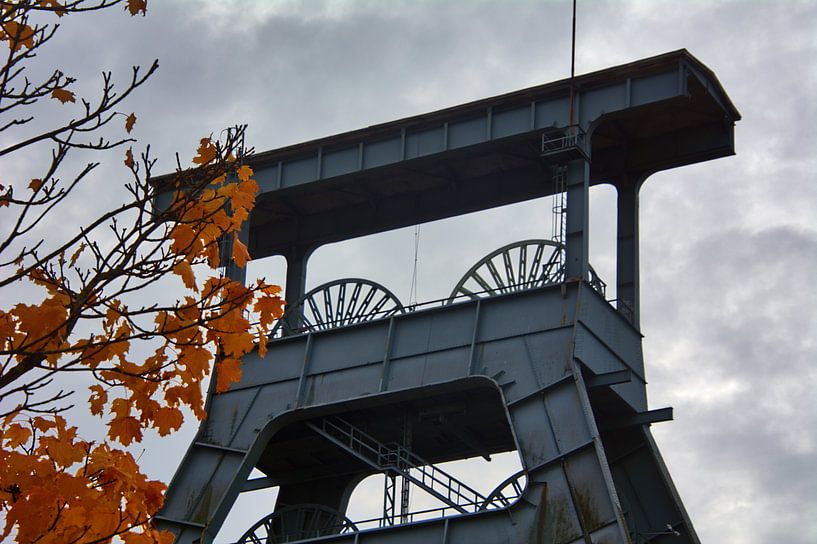 L'automne à la tour d'enroulement 2 par Edgar Schermaul