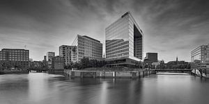 Hamburg in zwart-wit