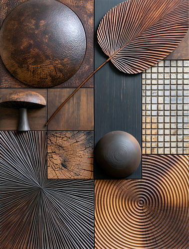 Autumn Abstract van Jacky