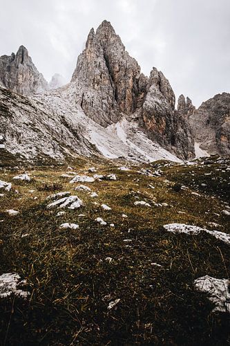 Steinerne italienische Berglandschaft