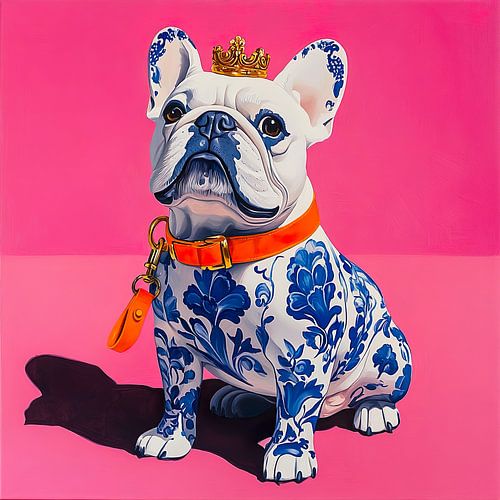 Bouledogue français royal sur Lauri Creates