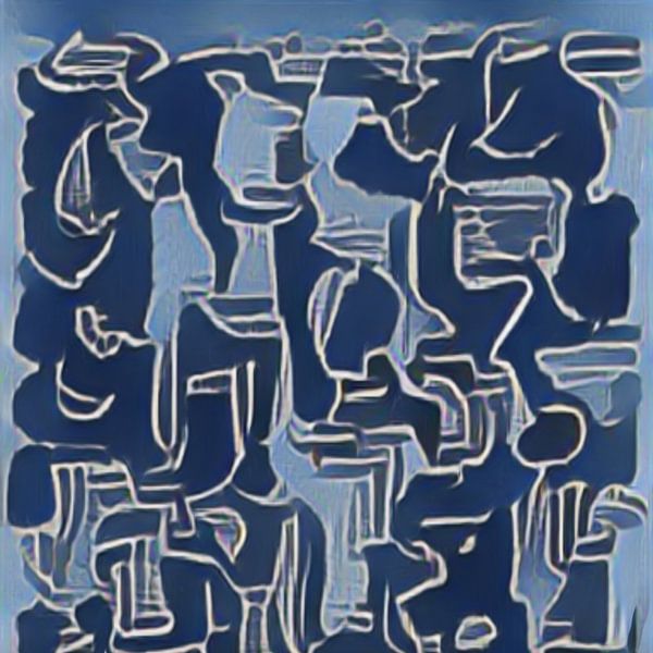Abstract Inspiratie XII van Maurice Dawson