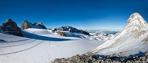 Der Dachsteingletscher mit dem Gjaidstein
