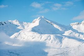 Winterberge bei Tromso, Norwegen  von Leo Schindzielorz