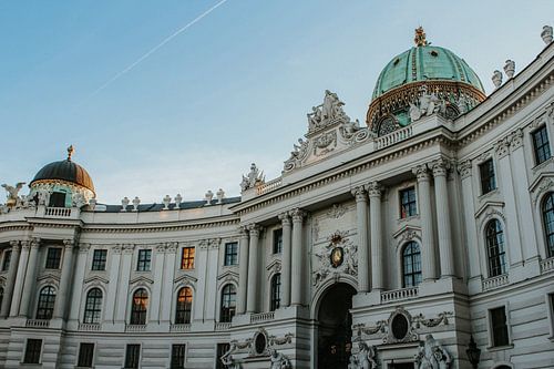 Hofburg Imperial Palace in Wenen, Oostenrijk | Kleurrijke reisfotografie