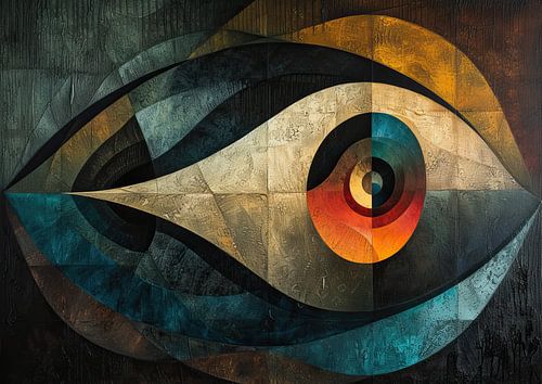 Modernes Auge Abstrakt