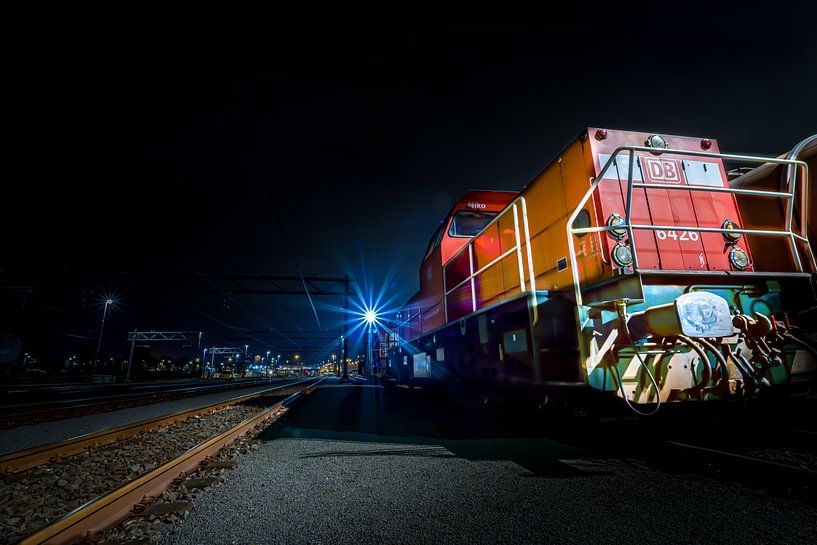 Train de marchandises par Vincent Wienhoven