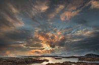 Zonsondergang in Schotland           Sunset in Scotland van Vincent Tollenaar thumbnail