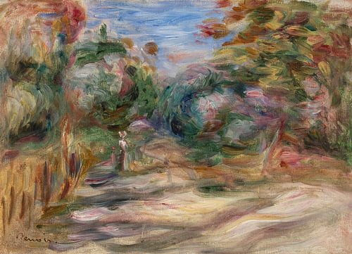 landschap, Renoir 1911