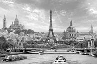 Parijs in een notendop z/w van Teuni's Dreams of Reality thumbnail