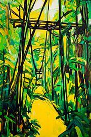Jungle trail by Poster Art Shop