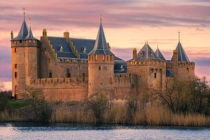 Ein Sonnenuntergang am Muiderslot
