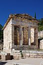 Delphi, das Schatzhaus der Athener von Berthold Werner Miniaturansicht