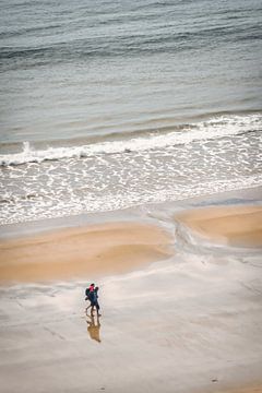 Gemälde Look - Strandläufer in Irland von Martin Diebel