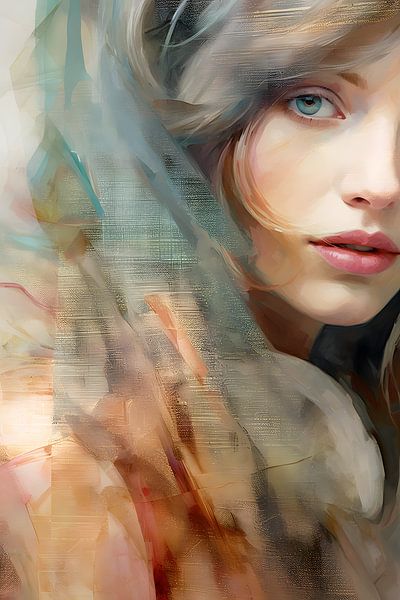 Veiled Glances by PixelMint.