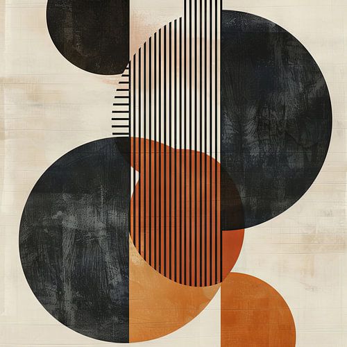 Geometrische harmonie in kleur