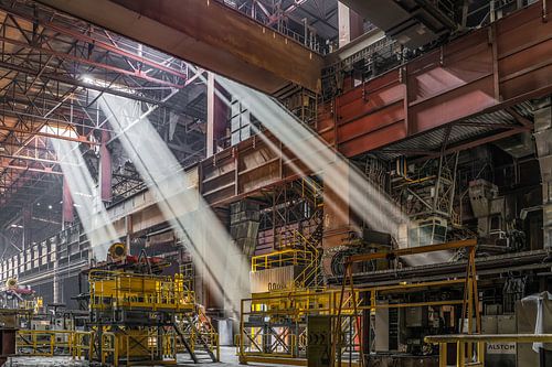 Abandoned steel factory in Belgium
