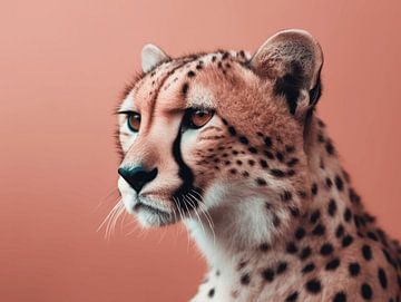 Leopard | Einfachheit von Eva Lee