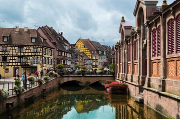 Kleurrijke Grachtengordel In Colmar | Klein Venetië (Frankrijk) van Melvin Fotografie