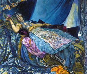 Georges Rochegrosse, DIE BLAUEN PRINSEN
