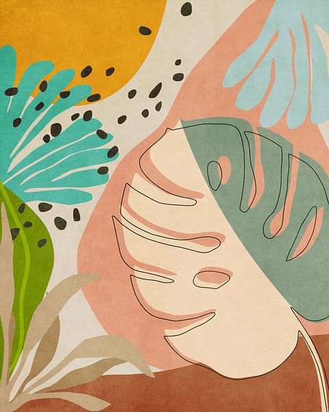 Tropical Garden 3 by Georgia Chagas