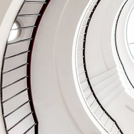 Spiral staircase in the Utrecht archive by pauline smale