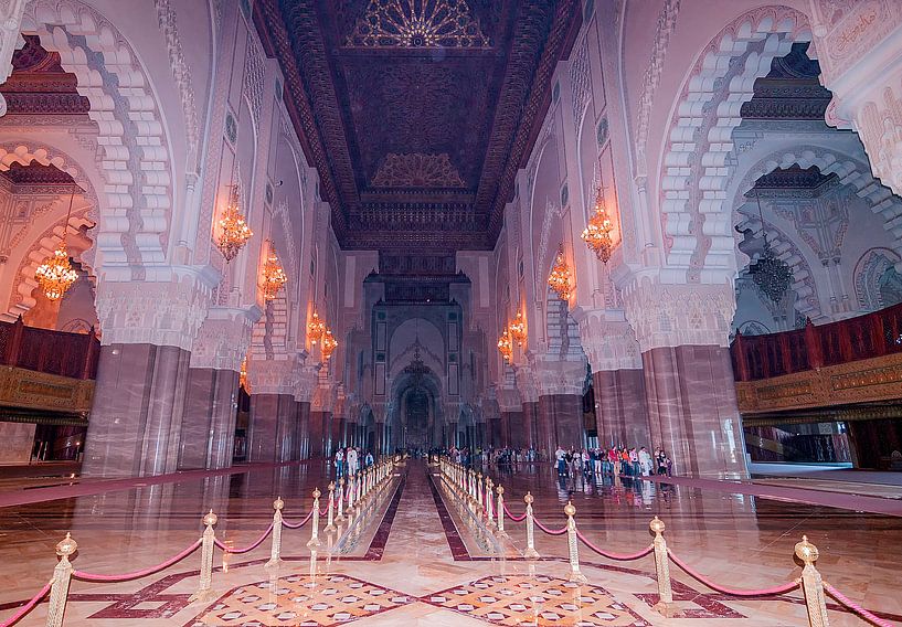 Hassan II-moskee by Maarten Verhees