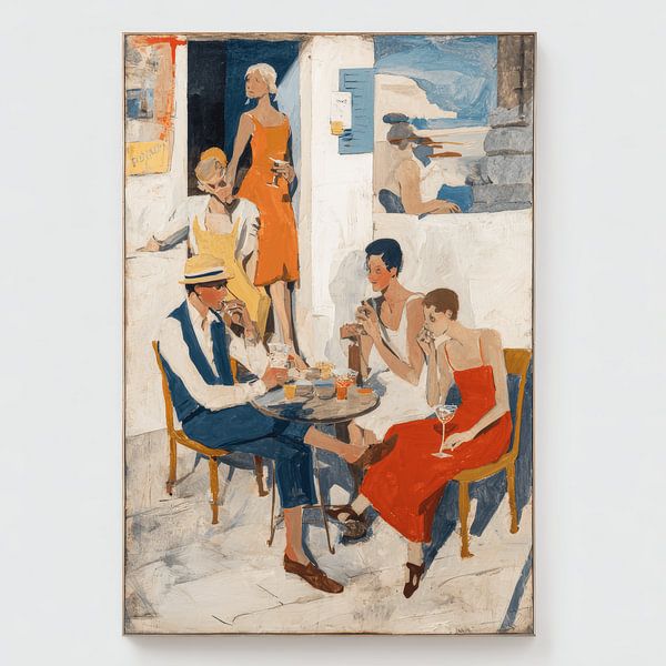 Mediterranean terrace by LidyStuit