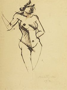 Roger de La Fresnaye - Kubistischer Akt (1912)