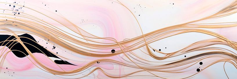 ABSTRACT ART By a thread by Melanie Viola
