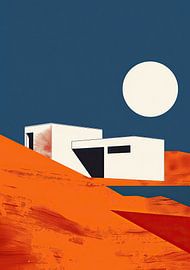 Bauhaus Poster Kunstdruck von Niklas Maximilian