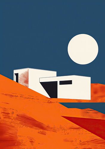 Bauhaus poster kunstdruk